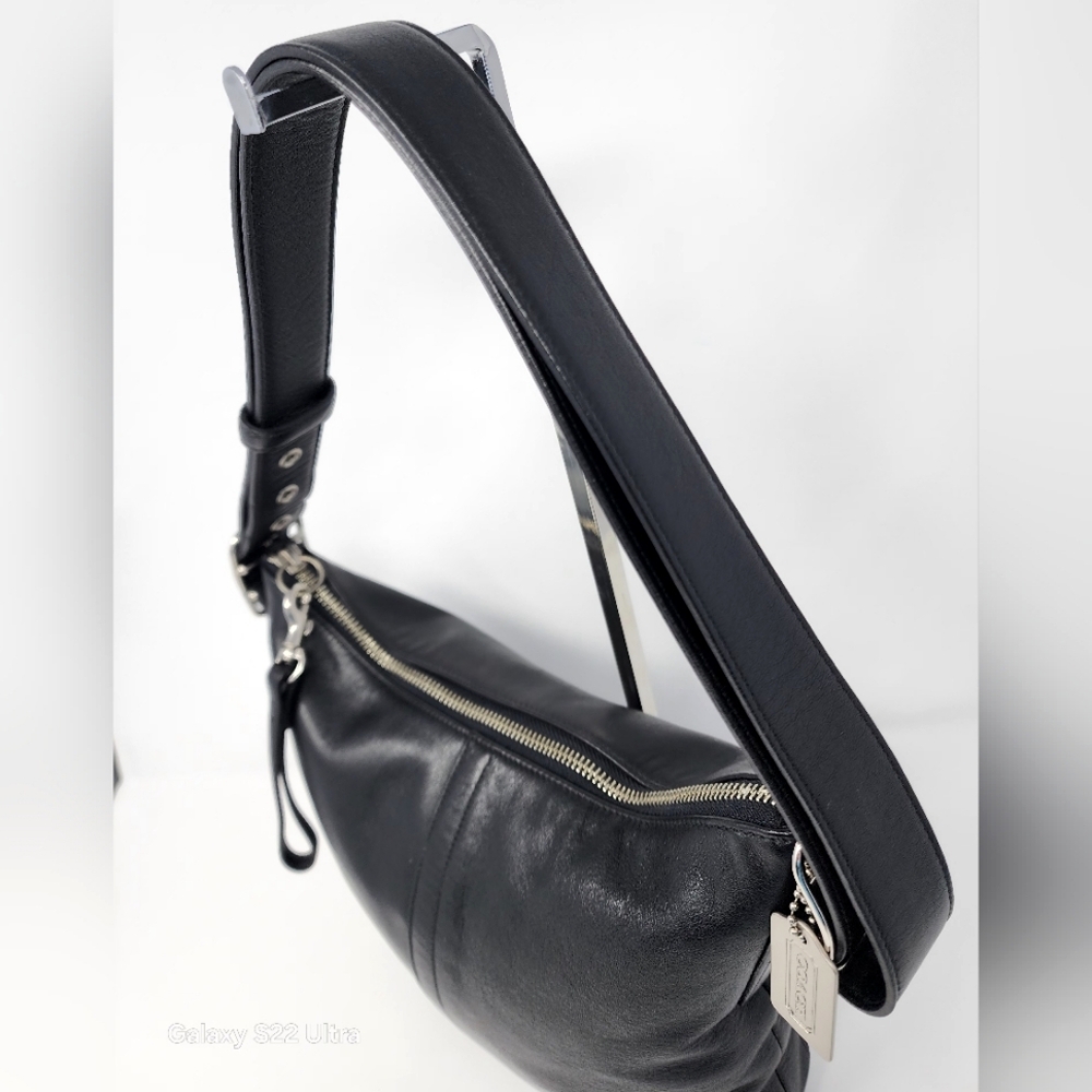Coach 2 Way Leather Bag - Picture 7 of 14